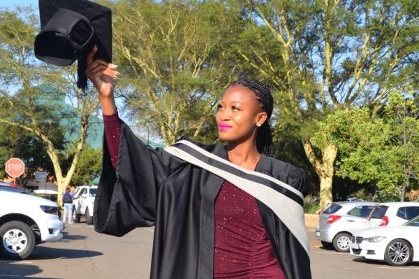 Prudence Lethole Graduates Top 15%